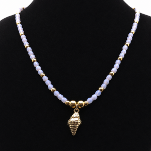 Maris Glow Seashell Necklace